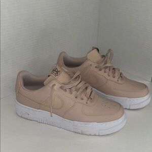 Stylish Tan Sneakers with White Sole